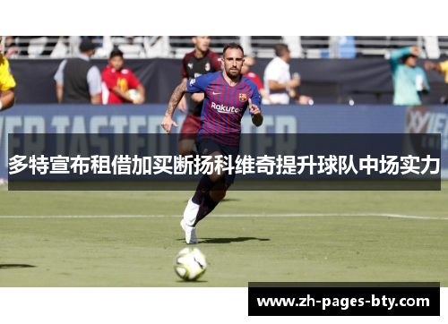 多特宣布租借加买断扬科维奇提升球队中场实力